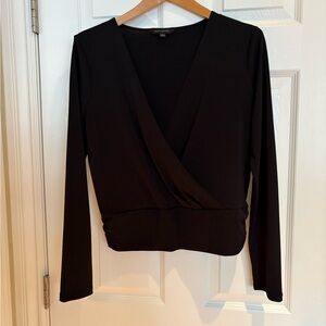 Banana Republic Classic Black Blouse